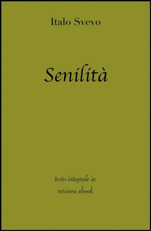 Book cover of Senilità di Italo Svevo in ebook