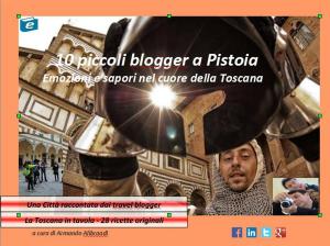 Cover of the book 10 piccoli blogger a Pistoia by Luca Russo