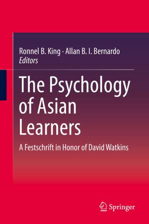 Cover of the book The Psychology of Asian Learners by Alexander Govorov, Pedro Ludwig Hernández Martínez, Hilmi Volkan Demir