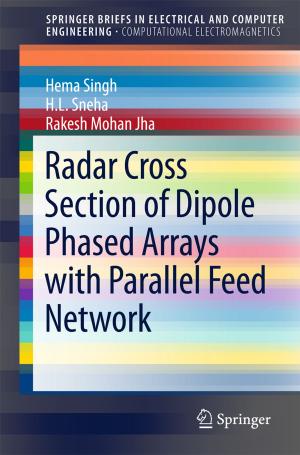 Book cover of Radar Cross Section of Dipole Phased Arrays with Parallel Feed Network