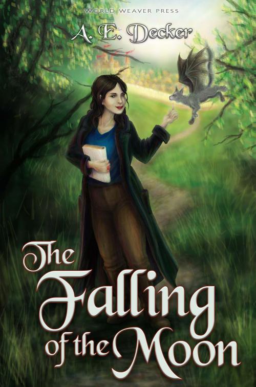 Cover of the book The Falling of the Moon by A. E. Decker, World Weaver Press