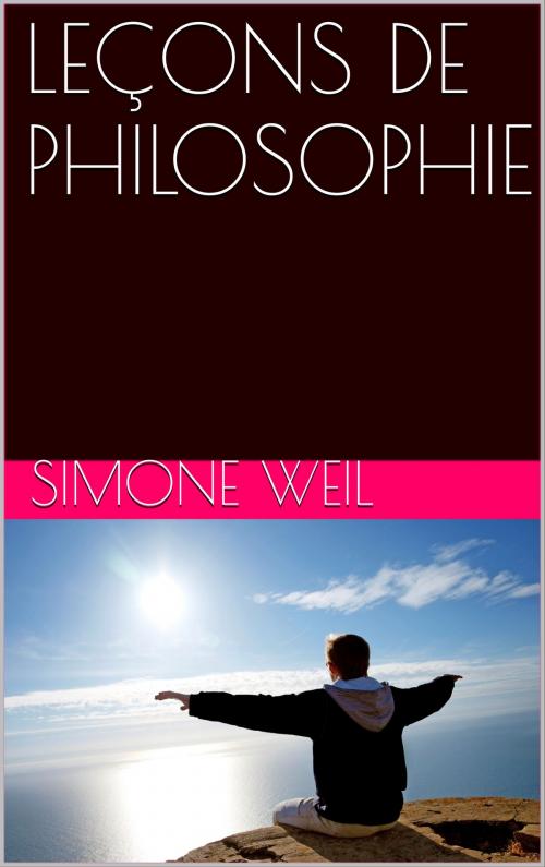 Cover of the book LEÇONS DE PHILOSOPHIE by Simone Weil, NA