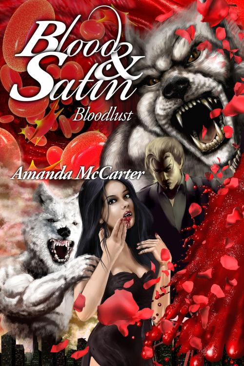 Cover of the book Bloodlust by Amanda McCarter, Evil Panda Press