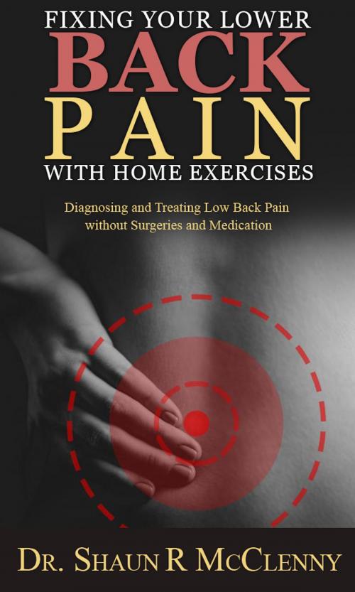 Cover of the book Fixing Your Lower Back Pain with Home Exercises by Dr. Shaun McClenny, Dr. Shaun McClenny