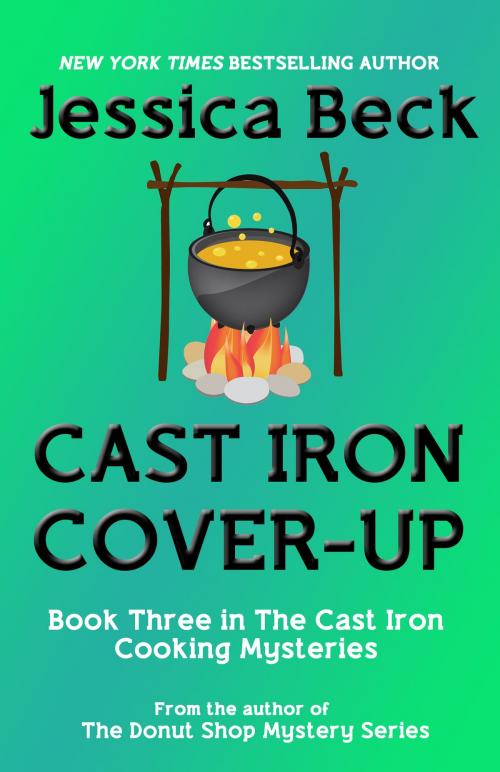 Cover of the book Cast Iron Cover-Up by Jessica Beck, Cozy Publishing