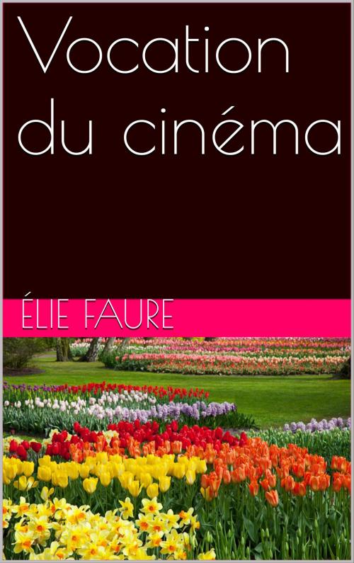 Cover of the book Vocation du cinéma by Élie Faure, NA