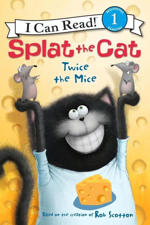 Cover of the book Splat the Cat: Twice the Mice by Rob Scotton, HarperCollins