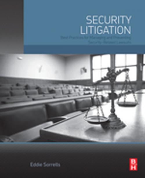 Cover of the book Security Litigation by Eddie Sorrells, Elsevier Science