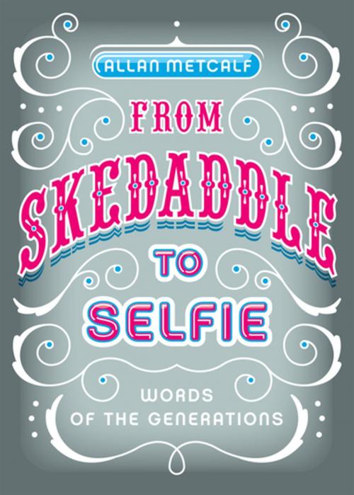 Cover of the book From Skedaddle to Selfie by Allan Metcalf, Oxford University Press