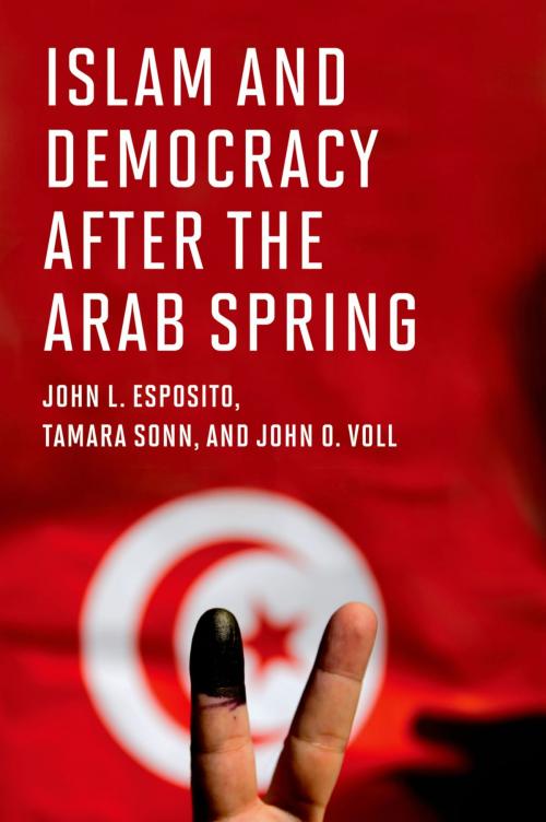 Cover of the book Islam and Democracy after the Arab Spring by John L. Esposito, Tamara Sonn, John O. Voll, Oxford University Press