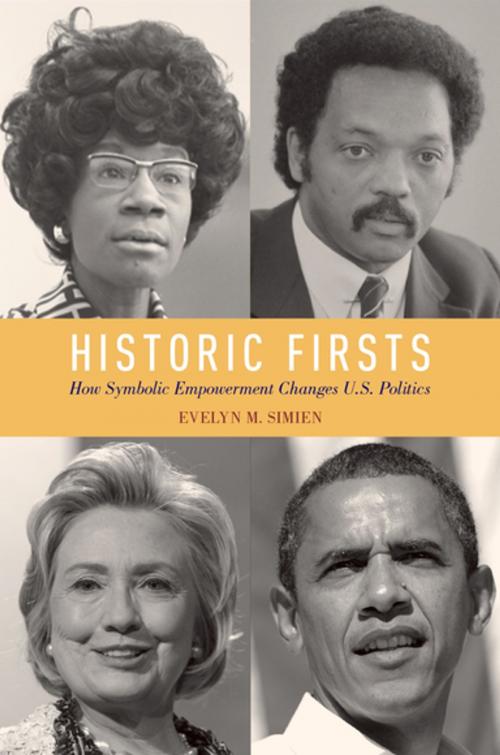 Cover of the book Historic Firsts by Evelyn M. Simien, Oxford University Press