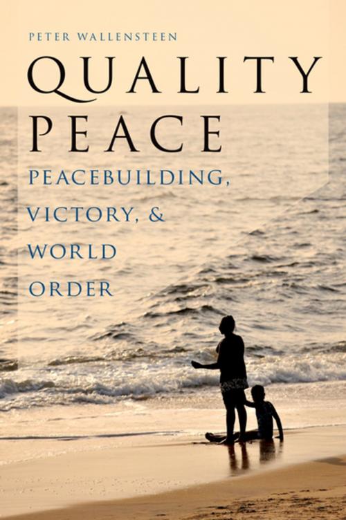 Cover of the book Quality Peace by Peter Wallensteen, Oxford University Press