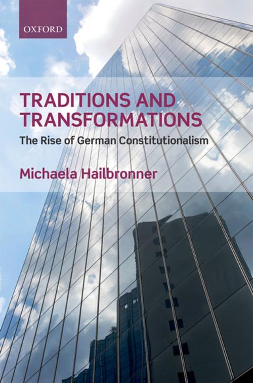 Cover of the book Traditions and Transformations by Michaela Hailbronner, OUP Oxford
