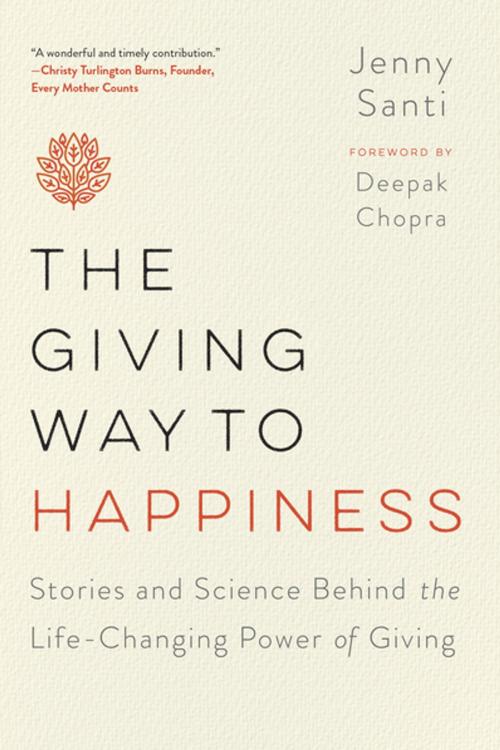 Cover of the book The Giving Way to Happiness by Jenny Santi, Penguin Publishing Group