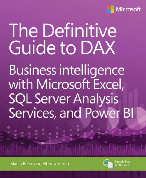 Cover of the book The Definitive Guide to DAX by Alberto Ferrari, Marco Russo, Pearson Education
