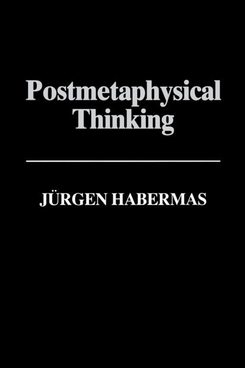 Cover of the book Postmetaphysical Thinking by Jürgen Habermas, Wiley