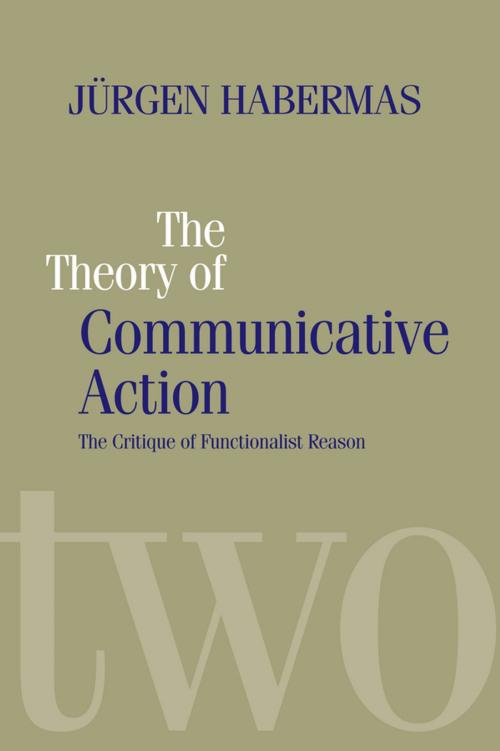 Cover of the book The Theory of Communicative Action by Jürgen Habermas, Wiley
