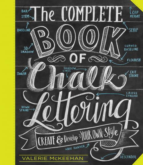 Cover of the book The Complete Book of Chalk Lettering by Valerie McKeehan, Workman Publishing Company