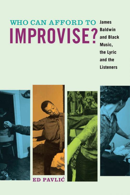 Cover of the book Who Can Afford to Improvise? by Ed Pavlić, Fordham University Press