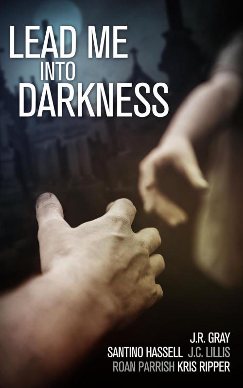 Cover of the book Lead Me Into Darkness by Santino Hassell, J.R. Gray, JC Lillis, Kris Ripper, Roan Parrish, Hassell, Gray, Ripper, Lillis, and Parrish