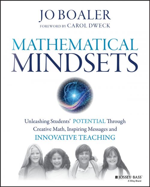 Cover of the book Mathematical Mindsets by Jo Boaler, Wiley