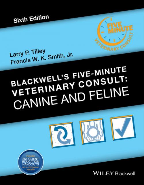 Cover of the book Blackwell's Five-Minute Veterinary Consult by , Wiley