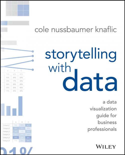 Cover of the book Storytelling with Data by Cole Nussbaumer Knaflic, Wiley