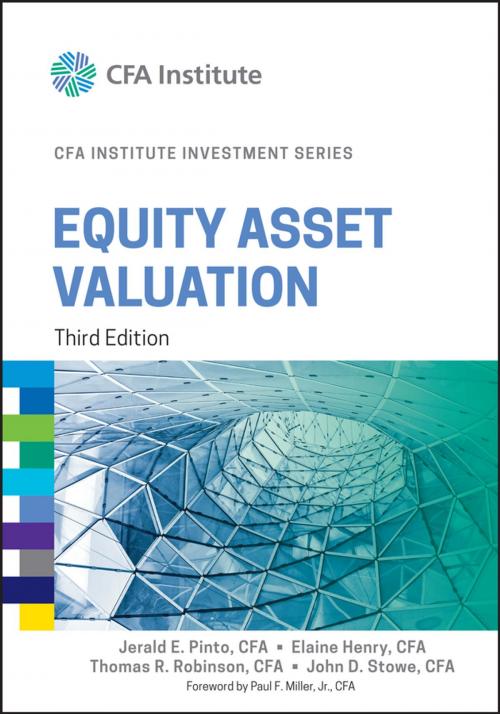 Cover of the book Equity Asset Valuation by Elaine Henry, Thomas R. Robinson, John D. Stowe, Jerald E. Pinto, Wiley