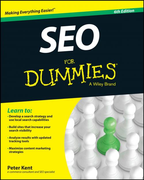 Cover of the book SEO For Dummies by Peter Kent, Wiley