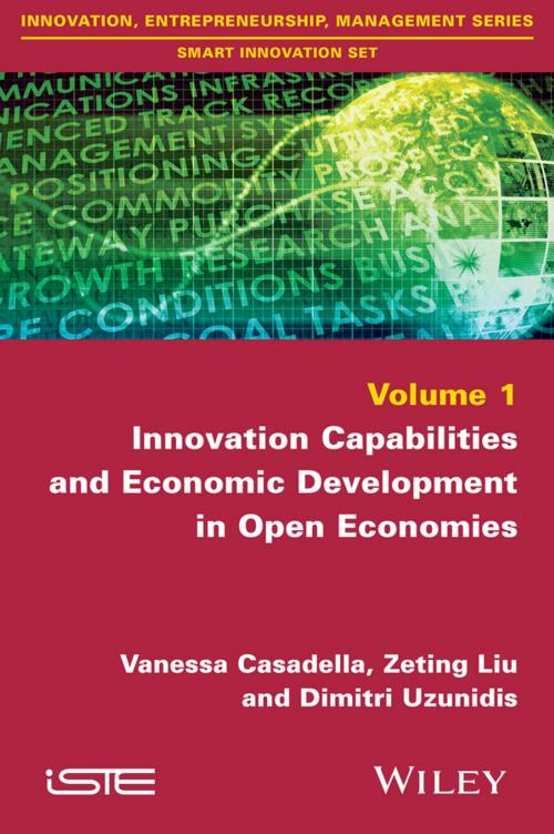 Cover of the book Innovation Capabilities and Economic Development in Open Economies by Vanessa Casadella, Zeting Liu, Dimitri Uzunidis, Wiley