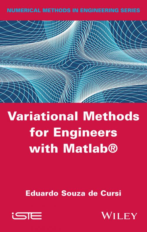 Cover of the book Variational Methods for Engineers with Matlab by Eduardo Souza de Cursi, Wiley