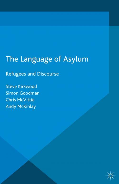 Cover of the book The Language of Asylum by Simon Goodman, Chris McVittie, Andy McKinlay, Steven Kirkwood, Palgrave Macmillan UK