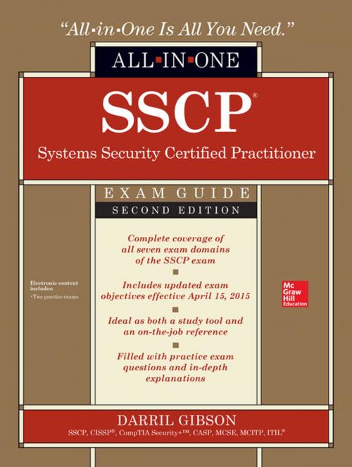 Cover of the book SSCP Systems Security Certified Practitioner All-in-One Exam Guide, Second Edition by Darril Gibson, McGraw-Hill Education
