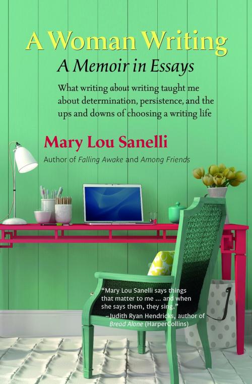 Cover of the book A Woman Writing by Mary Lou Sanelli, Pleasure Boat Studio