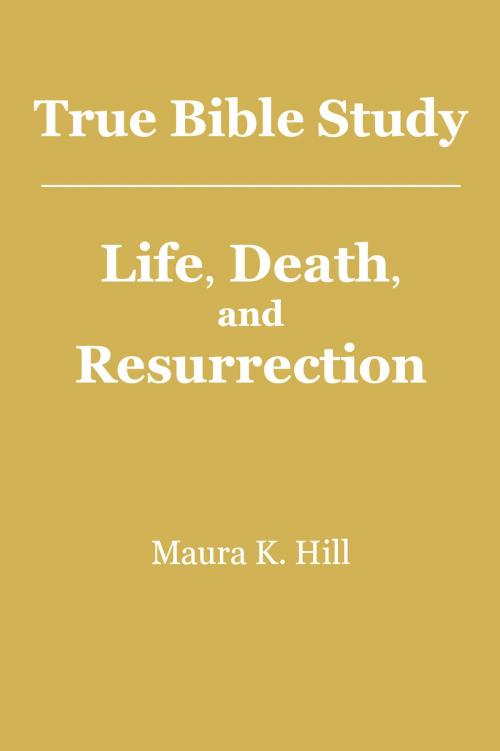 Cover of the book True Bible Study: Life, Death, and Resurrection by Maura K. Hill, Maura K. Hill