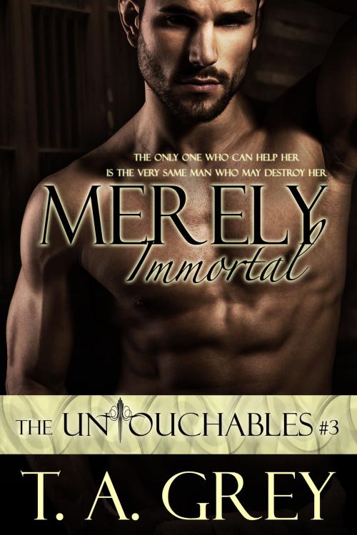 Cover of the book Merely Immortal - Book #3 (The Untouchables series) by T. A. Grey, Grey Ink Press LLC