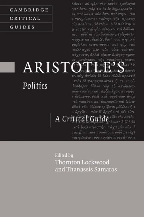 Cover of the book Aristotle's Politics by , Cambridge University Press