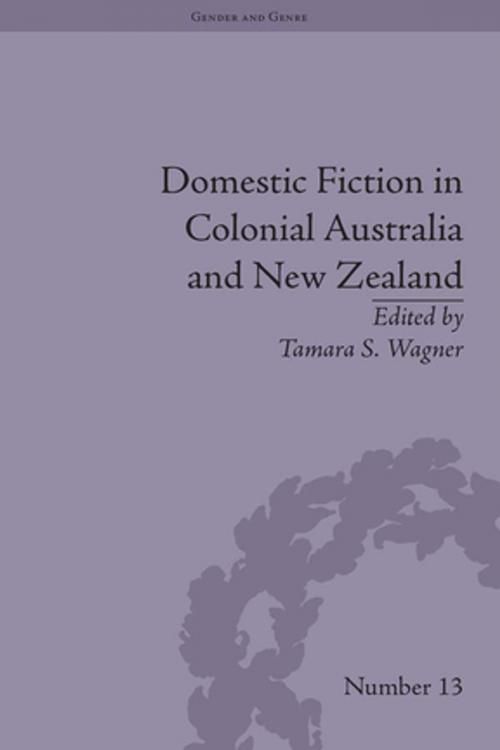 Cover of the book Domestic Fiction in Colonial Australia and New Zealand by Tamara S Wagner, Taylor and Francis