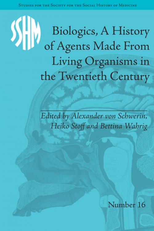 Cover of the book Biologics, A History of Agents Made From Living Organisms in the Twentieth Century by , Taylor and Francis
