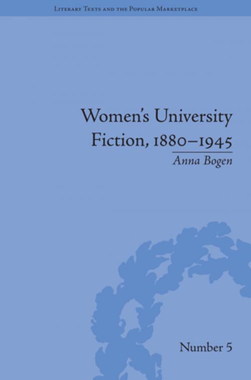 Cover of the book Women's University Fiction, 1880–1945 by Anna Bogen, Taylor and Francis