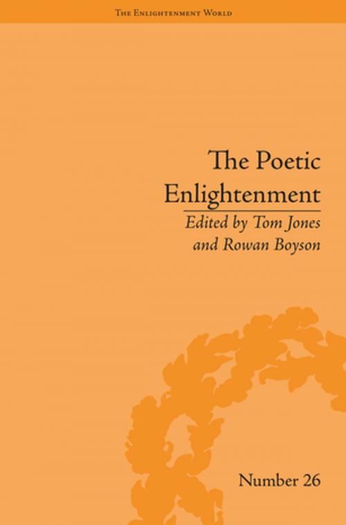 Cover of the book The Poetic Enlightenment by Rowan Boyson, Taylor and Francis