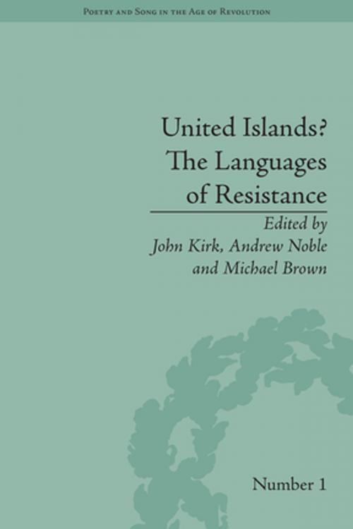 Cover of the book United Islands? The Languages of Resistance by John Kirk, Taylor and Francis