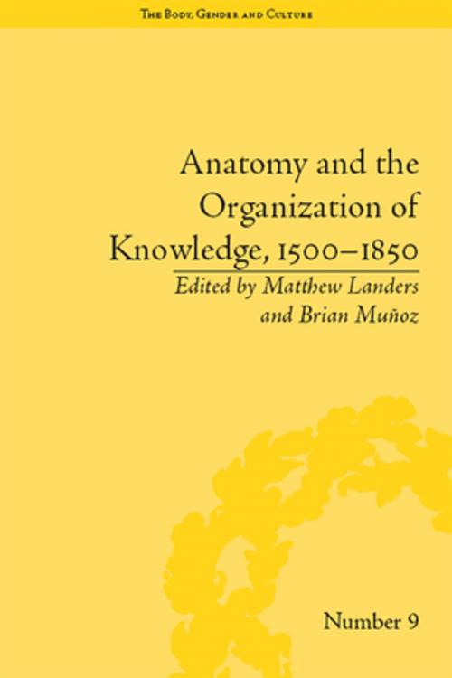 Cover of the book Anatomy and the Organization of Knowledge, 1500–1850 by , Taylor and Francis