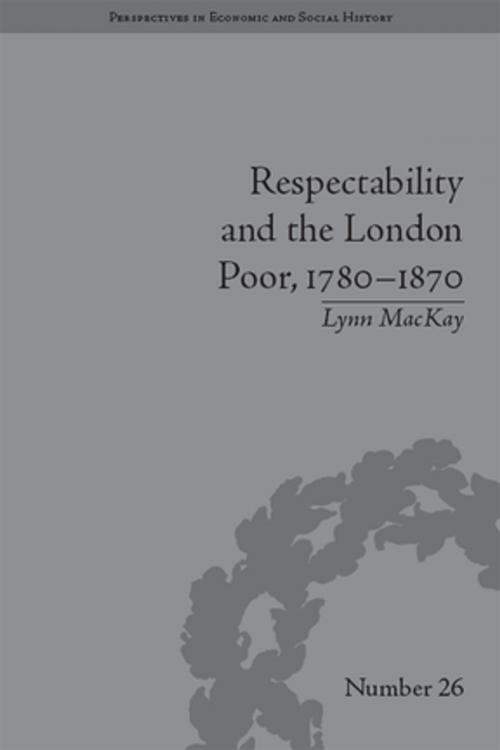 Cover of the book Respectability and the London Poor, 1780–1870 by Lynn MacKay, Taylor and Francis