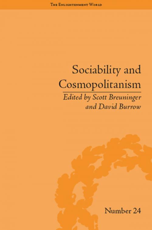 Cover of the book Sociability and Cosmopolitanism by , Taylor and Francis