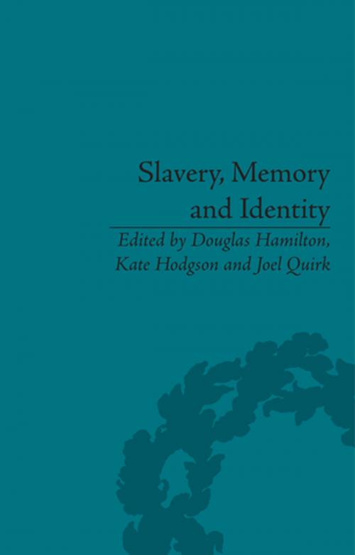 Cover of the book Slavery, Memory and Identity by , Taylor and Francis