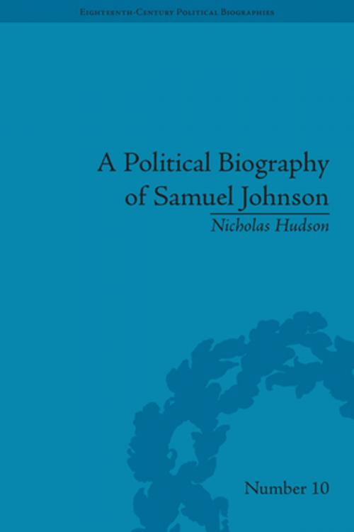 Cover of the book A Political Biography of Samuel Johnson by Nicholas Hudson, Taylor and Francis