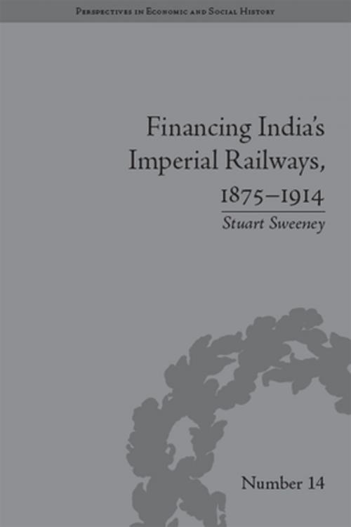 Cover of the book Financing India's Imperial Railways, 1875–1914 by Stuart Sweeney, Taylor and Francis