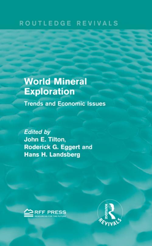 Cover of the book World Mineral Exploration by , Taylor and Francis