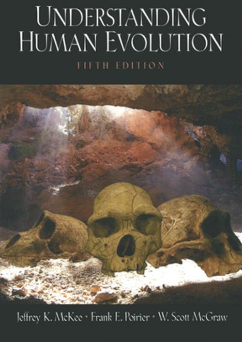 Cover of the book Understanding Human Evolution by Jeffrey K. McKee, Frank E. Poirier, W Scott Mcgraw, Taylor and Francis